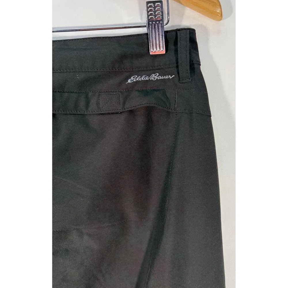 Eddie Bauer First Ascent Womens 6 Hiking Pants Gray Roll Up Cargo D3761259